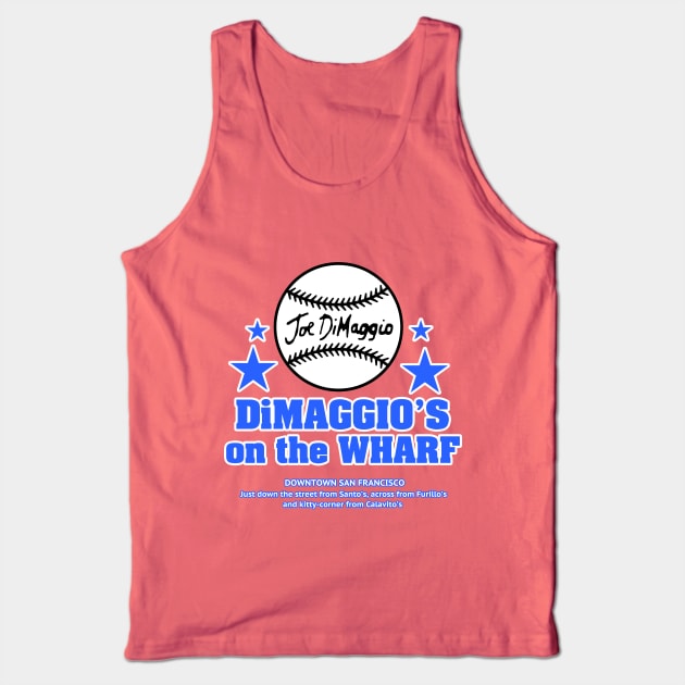 DiMaggio's on the Wharf - SCTV Tank Top by Pop Fan Shop